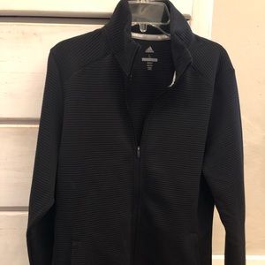 Black adidas size large golf jacket